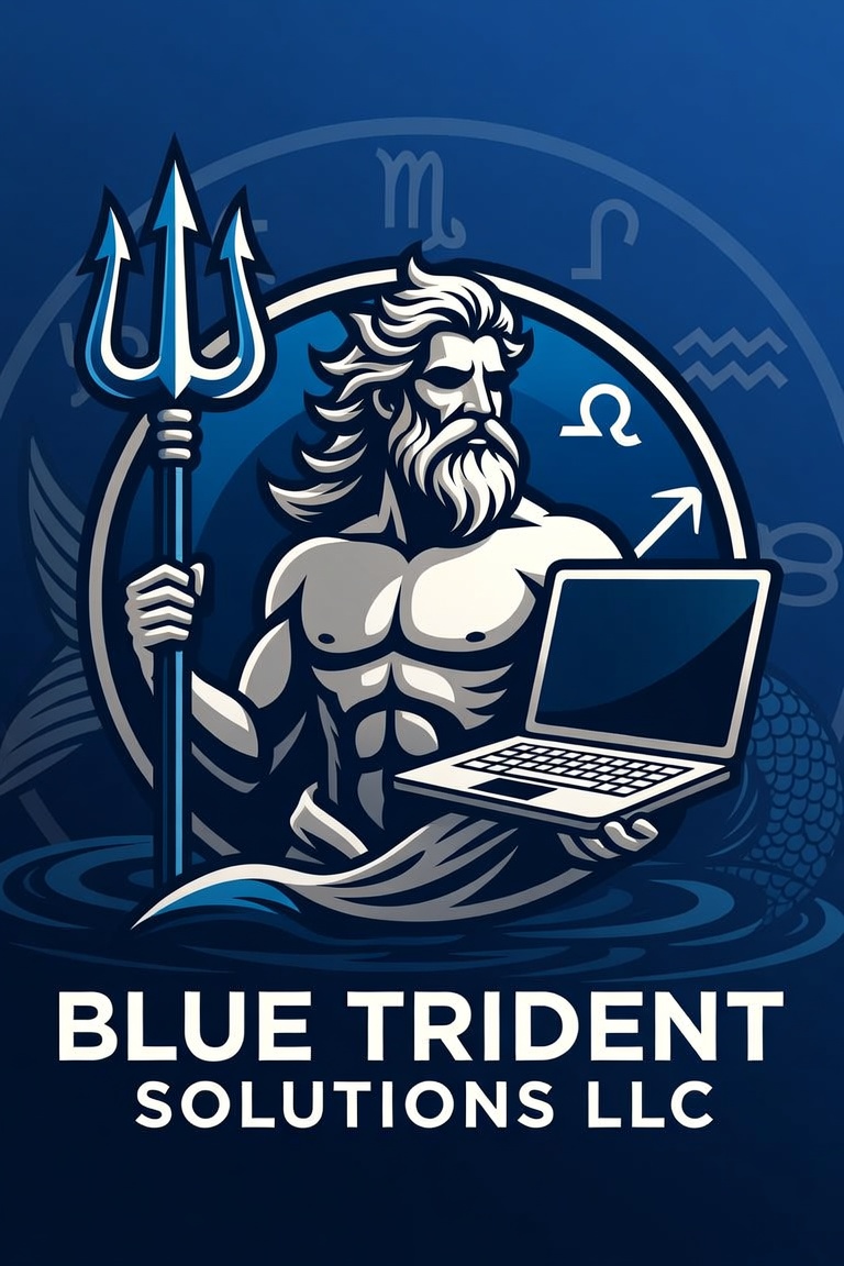 Blue Trident Solutions Logo